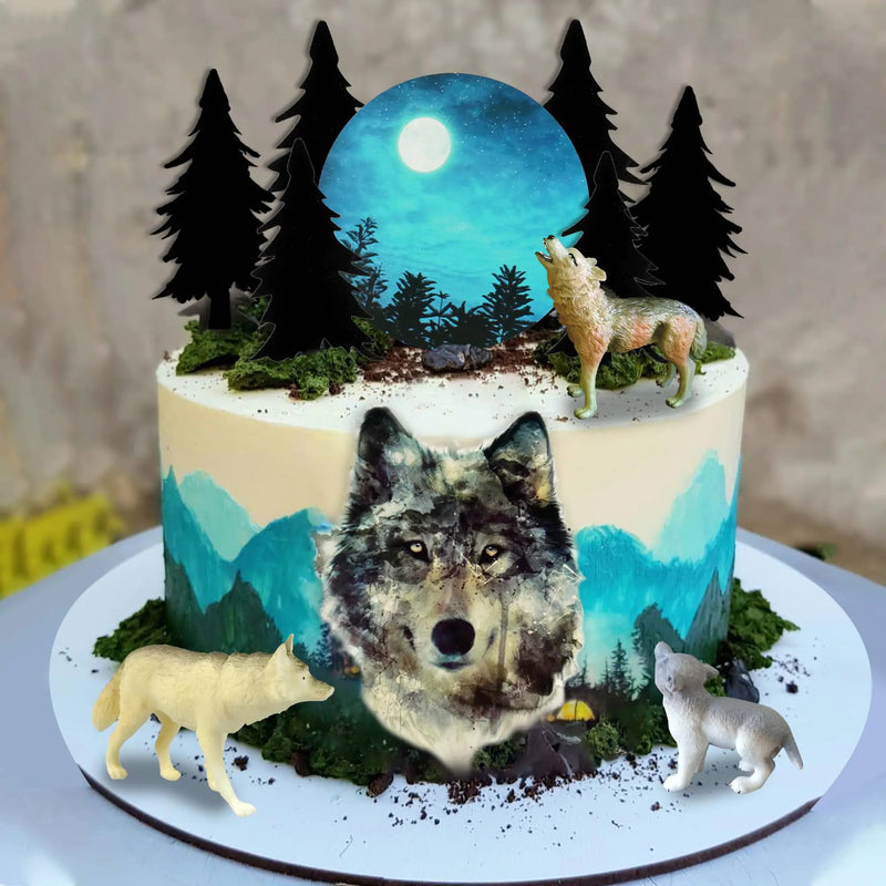 Wolf Cake Topper