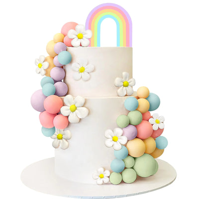 Acrylic Rainbow Cake Toppers